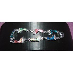 Dyed Shell Barefoot Bracelet